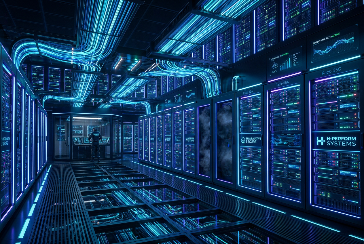 Nowoczesna serwerownia cloud-native obsługująca nowe kasyna online 2026